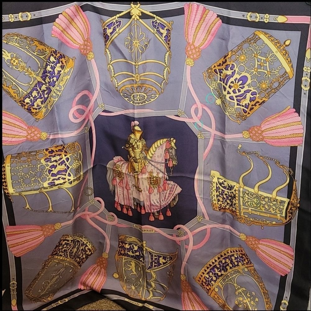 Hermes "Les Muserolles" scarf - Picture 8 of 10